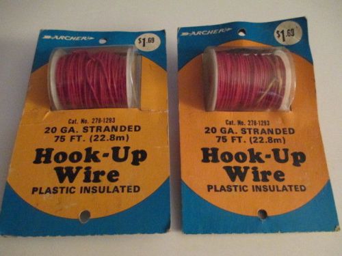 Archer 20 Ga. Stranded Hook-Up Wire-150 Feet