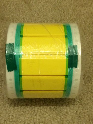 Yellow 1/2&#034; Inch Polyolefin Heat Shrink Tubing 250 Pieces 3:1 Shrink Ratio