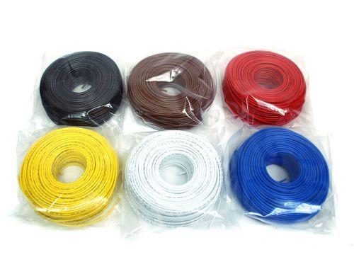 1 x 10m PVC Copper Wire Multi-strand Tin-plated 18AWG 1015 105°C 600V UL CSA RoHS