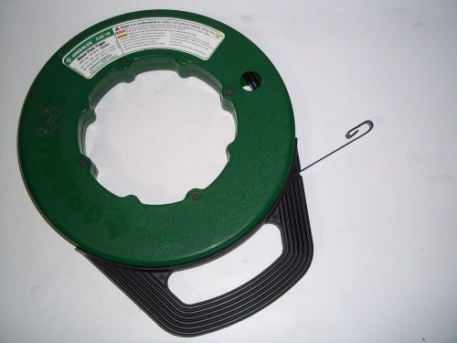 GREEENLEE 538-10 STEEL FISH TAPE 100&#039; x 1/4&#034; x .060&#034;