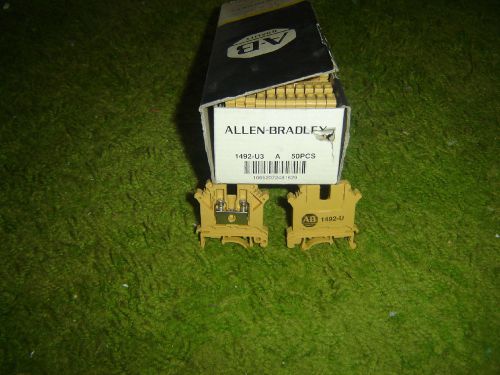 ONE ALLEN BRADLEY BULLETIN 1492-U3 / PHOENIX-UK3 TERMINAL BLOCK NEW