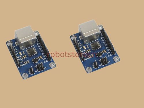 2PCS PS2 Keyboard Driver Module Serial Port Transmission Module NEW ICstation