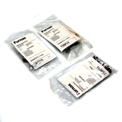 Lot of 3 NEW Furnas 75BF14 Replacement Part Contact Kit Size 00 Power Innova