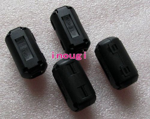 5pcs 9mm TDK Clip On EMI RFI Filter Snap Around Ferrite Black New