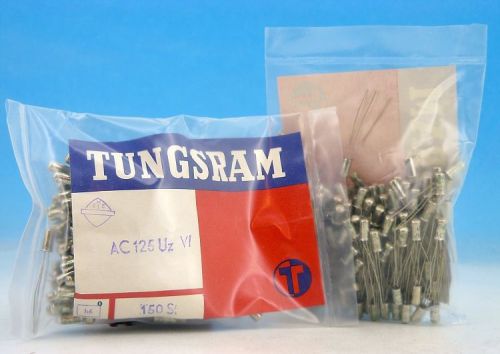 150x  AC125Uz VI TUNGSRAM PNP &lt;&gt; 60V &lt;&gt; 75-150 Hfe &lt;&gt; Germanium Transistor AC125