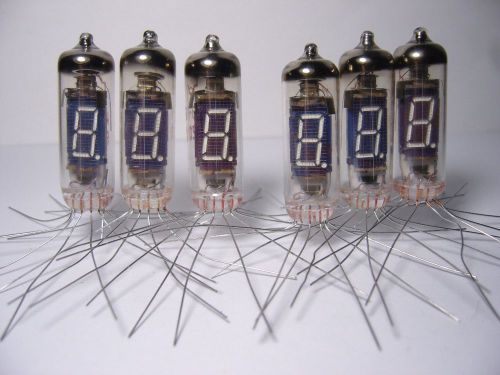 IV-6 Russian VFD Tubes NIXIE New 6 pcs.