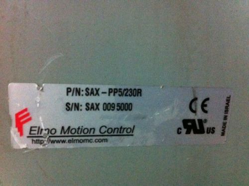 Elmo motion control brushless motor servo driver motion controller SAX-PP5/230R