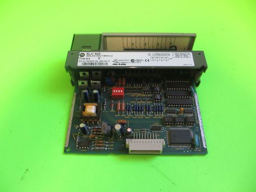 Allen Bradley SLC500 #1746-NI4 Analog Input Module Series A