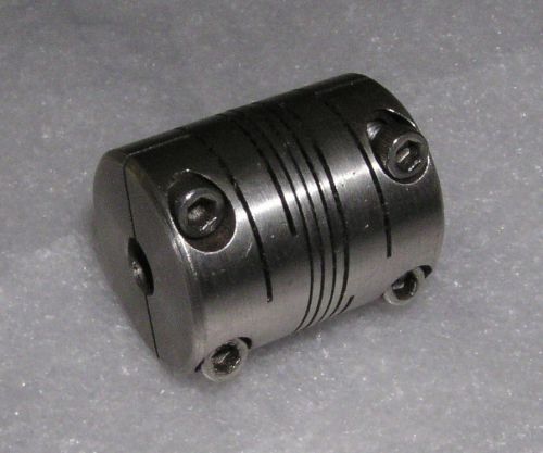 SS Zero Backlash Single Beam Helical Drive Coupling 1/4“-1/4” Resolvers Encoders