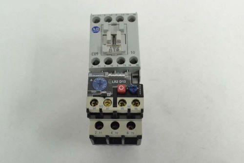 ALLEN BRADLEY 100-C09D10 A LR2-D1305 120V-AC 7-1/2HP 25A MOTOR STARTER B355452