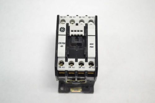 GENERAL ELECTRIC CR7RA-40 GENERAL AC 120V-AC 20A AMP CONTACTOR B276539