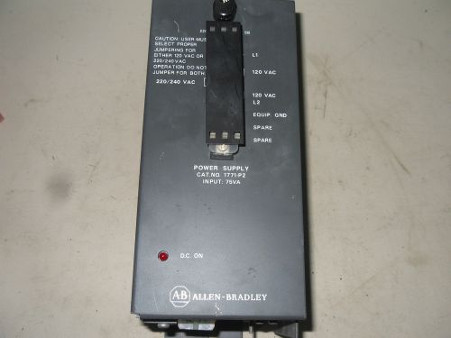 (Q1-6) 1 NEW ALLEN BRADLEY 1771-P2 POWER SUPPLY