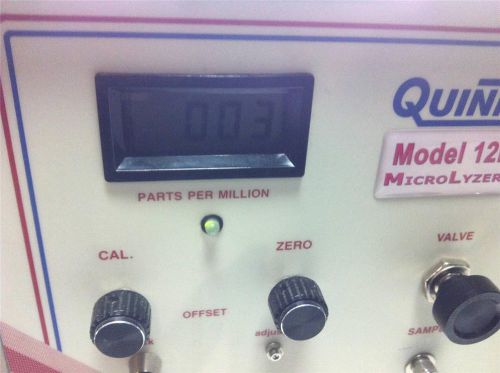 Quintron 12i plus microlyzer tested power on only sold as is for sale