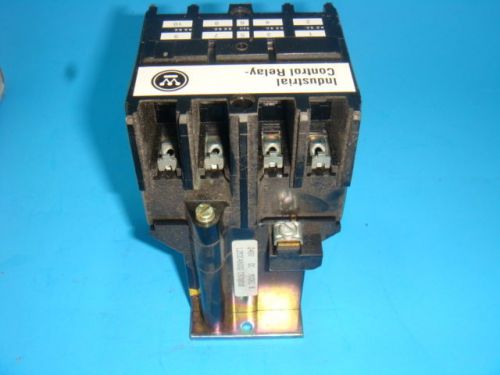 New westinghouse ard4t, 4 pole relay, style 765a651g02, 600vdc, new no box for sale