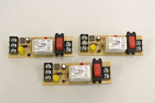 LOT 3 RIB RIBMU1S PANEL MOUNT FUNCTIONAL DEVICE RELAY SWITCH 120VAC B321601