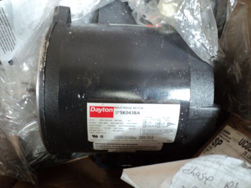 Dayton motor farm duty , split phase , 1/3 hp , 1725 rpm , 1 phase for sale