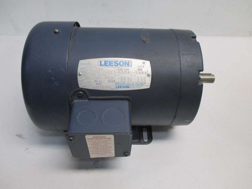 New leeson c6t11fb2c 1/2hp 208-230/460v-ac 1140rpm e56 electric motor d431234 for sale