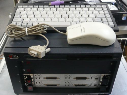 Ixia 400 data traffic generator w/ ixia lm-100mii (x2) for sale