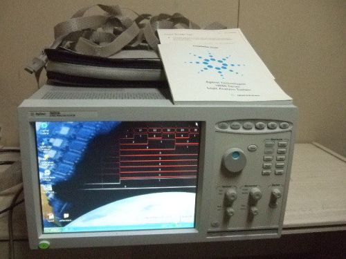 Agilent 16903a logic analyzer system w/ 16950b 16720a pattern generator 11 pod for sale