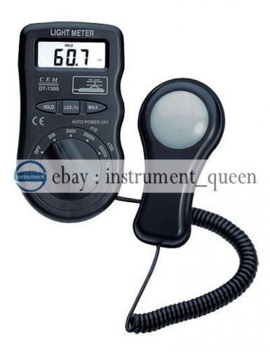 Brand cem dt-1300 pocket light meter 50,000 lux /fc for shopmall home decoration for sale