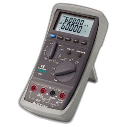 Dual Channel Multimeter Hi-accuracy 0.04%DCV &amp; 0.2%ACV 10KHz Bandwidth RS232 803