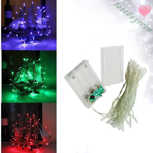 New#3m 30 led light string fairy party wedding christmas transparent length*^ for sale