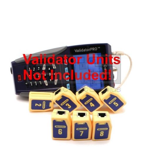 Test-Um JDSU Validator NT1150 NT1155 TP608 Network Remote Identifiers Set 2-8