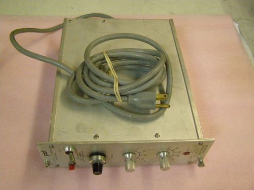 Power Designs NIM Standard HV Power Supply Model AEC-315 B 10-3000 VDC 0-10 MA