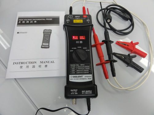 Siglent  Diff. Probe, 50MHz B/W= 6500V Max diff.voltage, Atten.  Ratio =1000