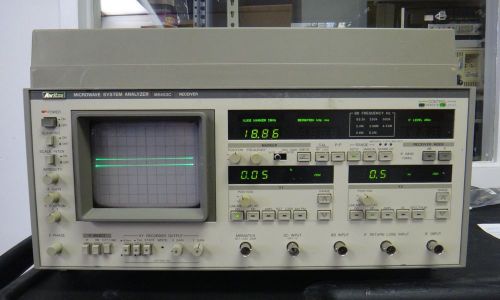 Anritsu ME453C Microwave System Analyzer Receiver Opt 01