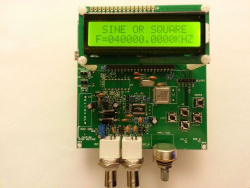 40mhz dds signal generator through hole kit spi i2c master slave pulse generator for sale