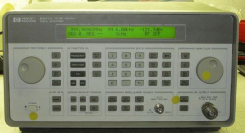 Agilent HP 8647A 250 kHz-1000 MHz Signal Generator