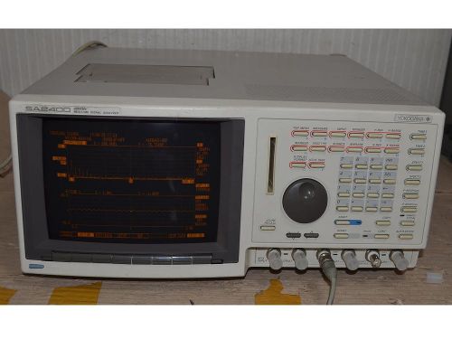 YOKOGAWA SA2400 400khz Realtime Signal Analyzer