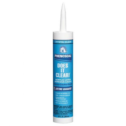 Dap Phenoseal Does It Clear Acrylic Latex Adhesive Caulk 00602