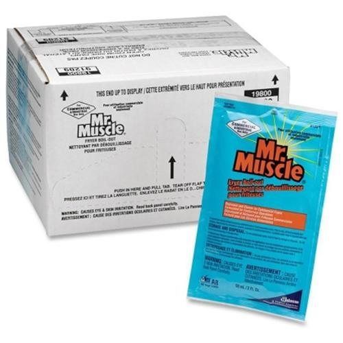 Mr. muscle® fryer boil-out, 2oz packet, 36/carton for sale