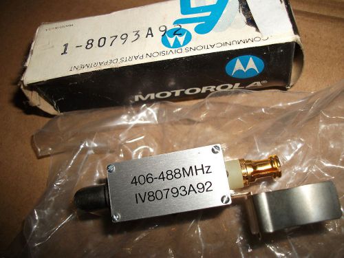 MOTOROLA HT220 PORTABLE RADIO TUNE UP ADAPTER OR ANTENNA ADAPTER   ( 122314 )