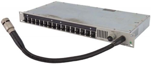 RTS/Telex KP95-0 CS9500 Communication Matrix Intercom System Key Panel w/Mic