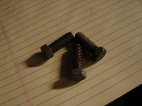 20- 3/8x1 1/4  HEX BOLTS