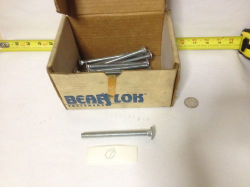 25 pcs. Bear Lok Carraige Bolts 3/8&#034;-16 x 4-1/2&#034;. NEW!