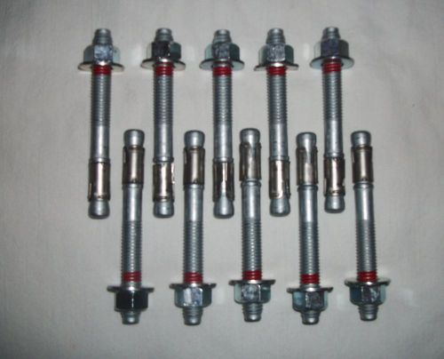 HILTI KB-TZ BOLT SIZE 1/2&#034; x 4 1/2&#034; PACKAGE OF 10 PIECES #387513