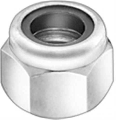 5/16-18 Grade 8 Nylon Insert Nut (Nyloc) NE UNC Yellow Zinc Plated, Pk 50