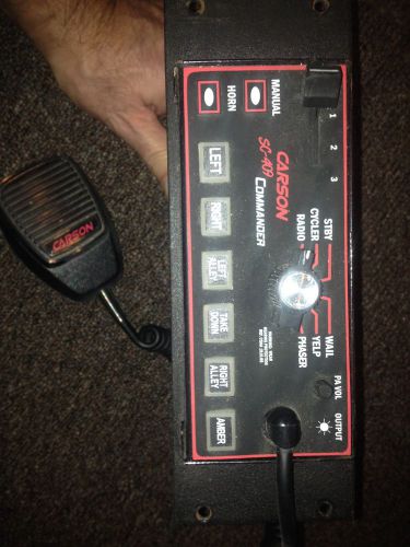 Carson sc-409 siren/lightcontroller for sale