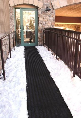 Heated snow melting walkway mats heattrak 24 inch by 20 feet htm24-20 new in box for sale