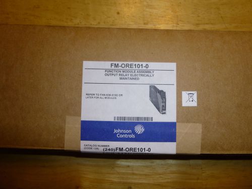 JOHNSON CONTROLS METASYS FM-ORE101-0 FUNCTION MODULE --FACTORY SEALED