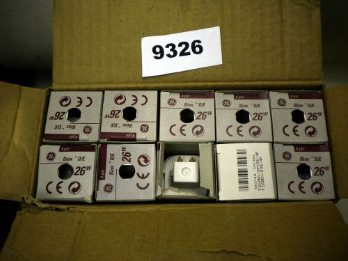 (9326) Lot of 10 GE Fluorescent Bulbs F26DBXT4/SPX35/4P