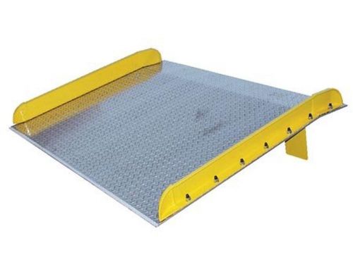 Vestil truck dockboard - aluminum with steel curbs, 10,000-lb. capacity, 48in... for sale