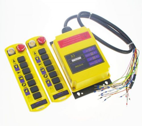 380V 1 Speed Controller Hoist Crane Radio Remote Control System CE