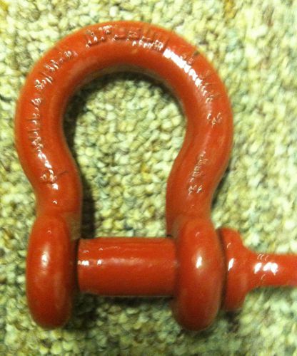 Crosby 2 TON  Screw Pin Anchor Shackle  1/2 &#034; USA MADE