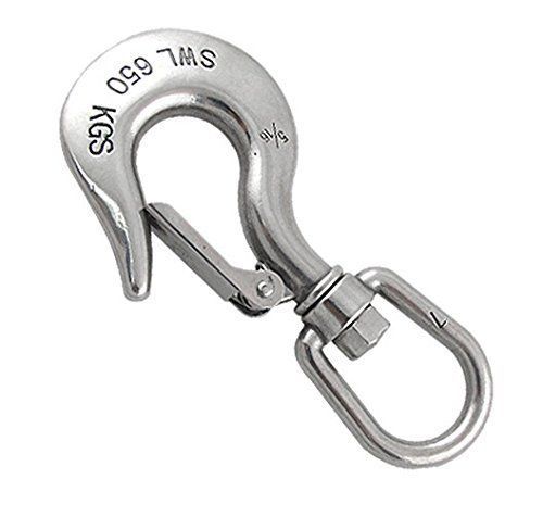 Lifting Hook w Latch Size 5/16 650 KGS