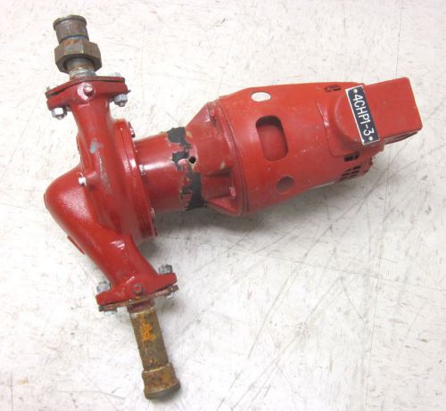 Bell &amp; Gossett ITT 13-GPM In-Line Pump &amp; 1/4-Hp Motor 48Y Size:1 x 5.25 4.625